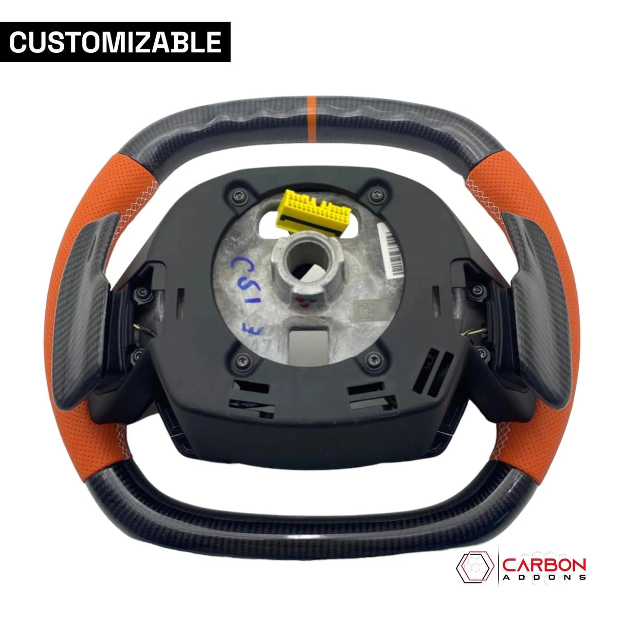 [Complete/Heated] C8 Corvette 2020+ Customizable Carbon Fiber Steering Wheel