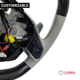 [Complete/Heated] C8 Corvette 2020+ Customizable Carbon Fiber Steering Wheel