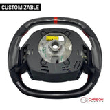 [Complete/Heated] C8 Corvette 2020+ Customizable Carbon Fiber Steering Wheel