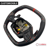 [Complete/Heated] C8 Corvette 2020+ Customizable Carbon Fiber Steering Wheel