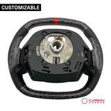 [Complete/Heated] C8 Corvette 2020+ Customizable Carbon Fiber Steering Wheel