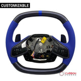 [Complete/Heated] C8 Corvette 2020+ Customizable Carbon Fiber Steering Wheel