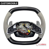 [Complete/Heated] C8 Corvette 2020+ Customizable Carbon Fiber Steering Wheel