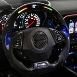 [Complete/Heated] Custom Carbon Fiber Steering Wheel For 2016-2024 Chevy Camaro