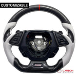 [Complete/Heated] Custom Carbon Fiber Steering Wheel For 2016-2024 Chevy Camaro