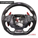 [Complete/Heated] Custom Carbon Fiber Steering Wheel For 2016-2024 Chevy Camaro
