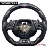 [Complete/Heated] Custom Carbon Fiber Steering Wheel For 2016-2024 Chevy Camaro