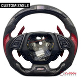 [Complete/Heated] Custom Carbon Fiber Steering Wheel For 2016-2024 Chevy Camaro