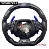 [Complete/Heated] Custom Carbon Fiber Steering Wheel For 2016-2024 Chevy Camaro