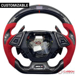 [Complete/Heated] Custom Carbon Fiber Steering Wheel For 2016-2024 Chevy Camaro