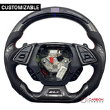 [Complete/Heated] Custom Carbon Fiber Steering Wheel For 2016-2024 Chevy Camaro