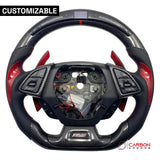 [Complete/Heated] Custom Carbon Fiber Steering Wheel For 2016-2024 Chevy Camaro