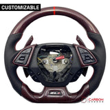 [Complete/Heated] Custom Carbon Fiber Steering Wheel For 2016-2024 Chevy Camaro