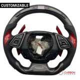 [Complete/Heated] Custom Carbon Fiber Steering Wheel For 2016-2024 Chevy Camaro