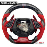 [Complete/Heated] Custom Carbon Fiber Steering Wheel For 2016-2024 Chevy Camaro