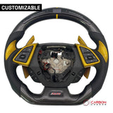 [Complete/Heated] Custom Carbon Fiber Steering Wheel For 2016-2024 Chevy Camaro