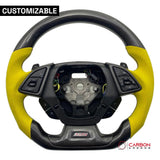 [Complete/Heated] Custom Carbon Fiber Steering Wheel For 2016-2024 Chevy Camaro