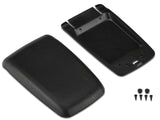 OPR Center Console Armrest Kit; Black (87-93 Mustang)