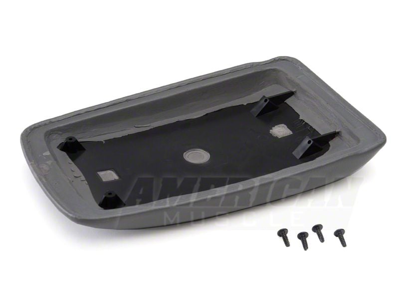 OPR Center Console Armrest Kit; Titanium Gray (90-92 Mustang)