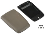 OPR Center Console Armrest Kit; Titanium Gray (90-92 Mustang)