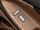 SpeedForm Modern Billet Window Switch Kit; Polished (97-04 Mustang Convertible)