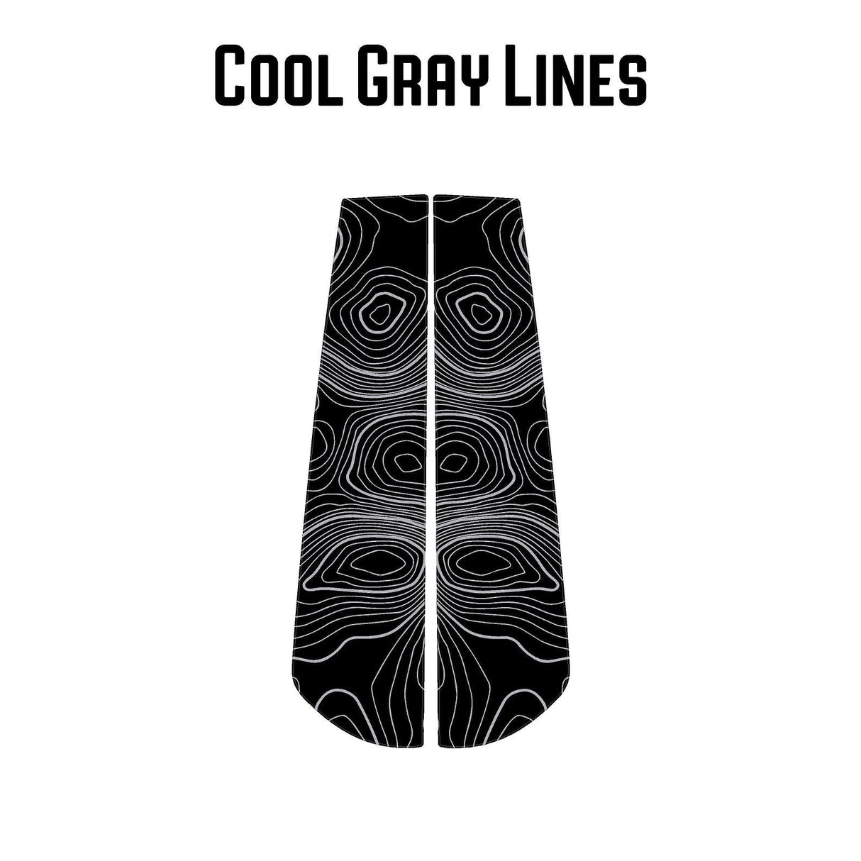 Topographic Sliding Rear Window Trim Overlays - 2025+ 4Runner