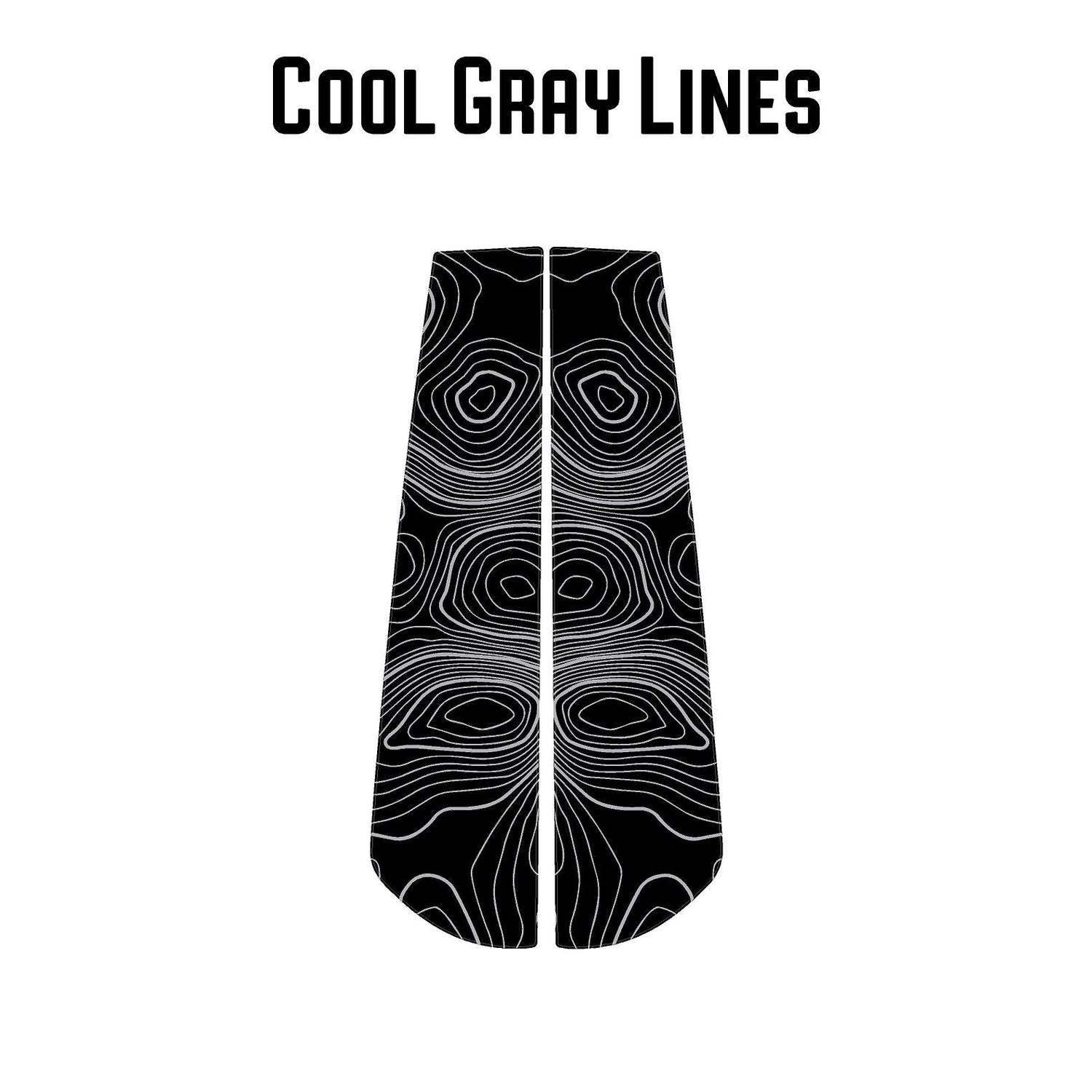 Topographic Sliding Rear Window Trim Overlays - 2025+ 4Runner