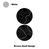 1966 Topographic Shifter Plate (Printed Series + Acrylic) - 2021+ Bronco