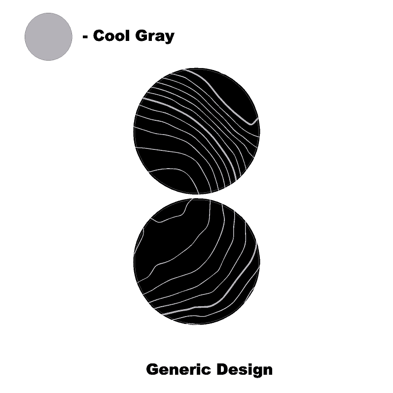 1966 Topographic Shifter Plate (Printed Series + Acrylic) - 2021+ Bronco