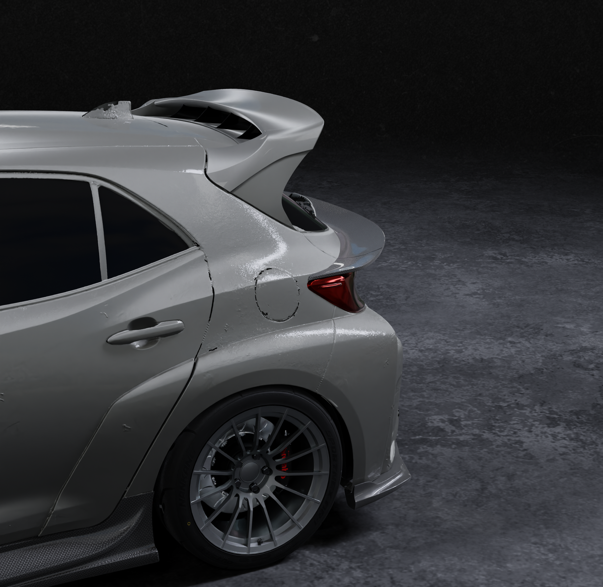 Mid Wing – Toyota Corolla Hatchback (E210, 2019-2025+)