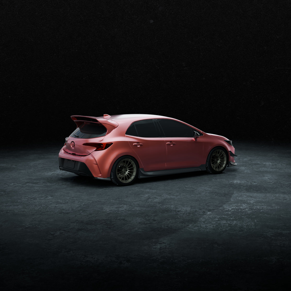 Rear Spats – Toyota Corolla Hatchback (E210, 2019-2025+)