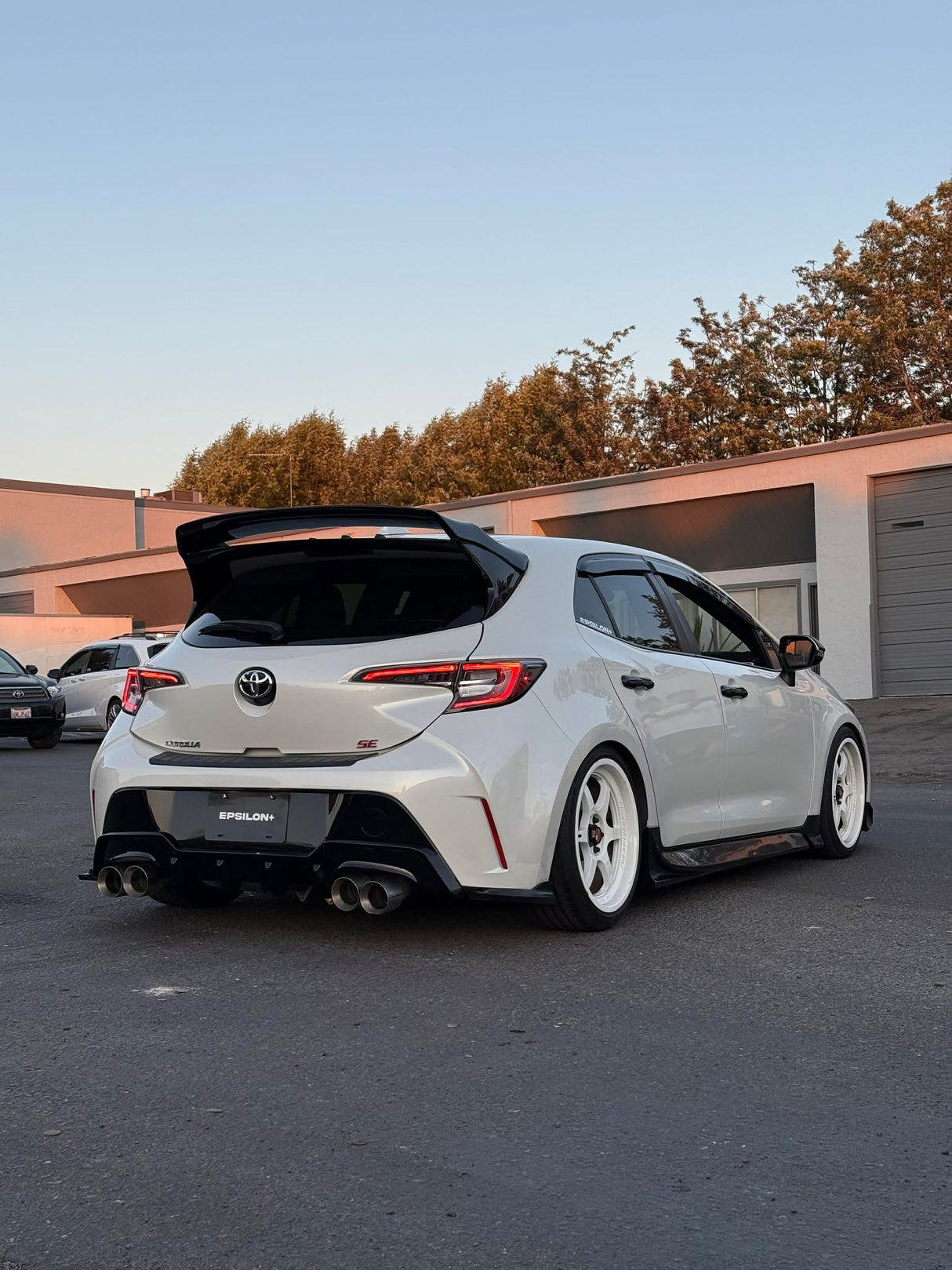 Rear Spats – Toyota Corolla Hatchback (E210, 2019-2025+)
