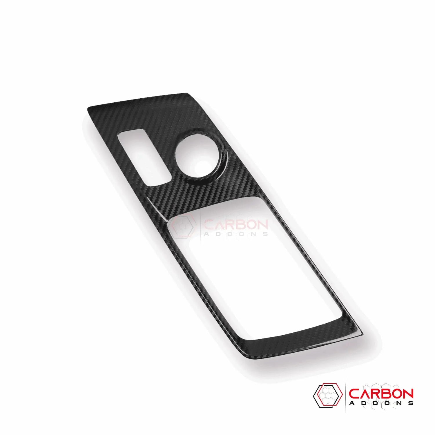 Corvette C7 Carbon Fiber Central Gear Shift Panel Trim Cover | 2014-2019 Chevrolet Corvette C7