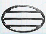 OPR Tail Light Louvers; Chrome (97-04 Corvette C5)