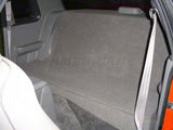 SpeedForm Rear Seat Delete Kit; Gray (79-93 Mustang Coupe)