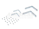 SpeedForm Rear Seat Delete Kit; Gray (79-93 Mustang Coupe)