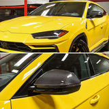 Dry Carbon Fiber Mirror Cover Caps for 18-24 Urus Q8 SQ8 RSQ8