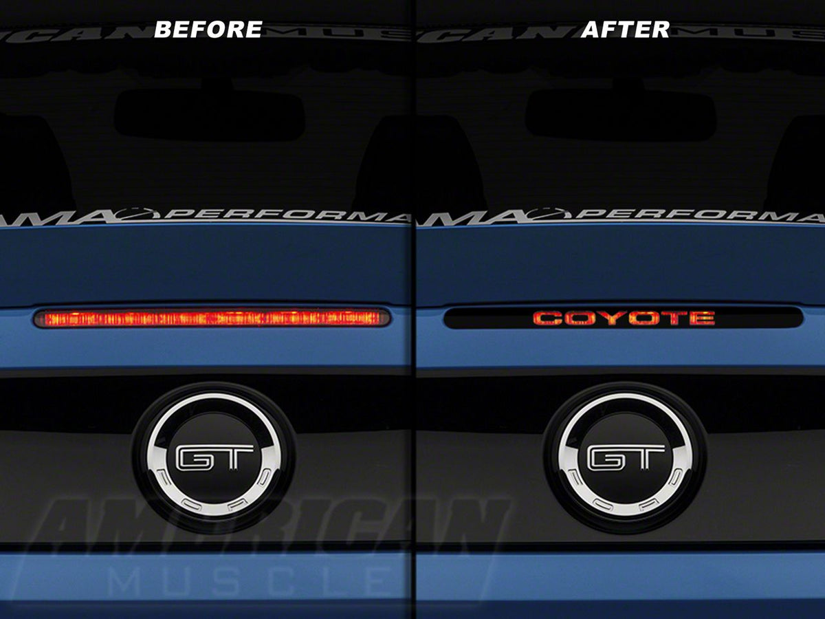 SEC10 Coyote Third Brake Light Decal (11-14 Mustang)
