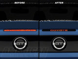 SEC10 Coyote Third Brake Light Decal (11-14 Mustang)