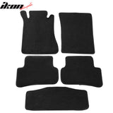 Car Floor Mat for 2001-2007 Benz W203 C-Class OEM Black Nylon 5PC