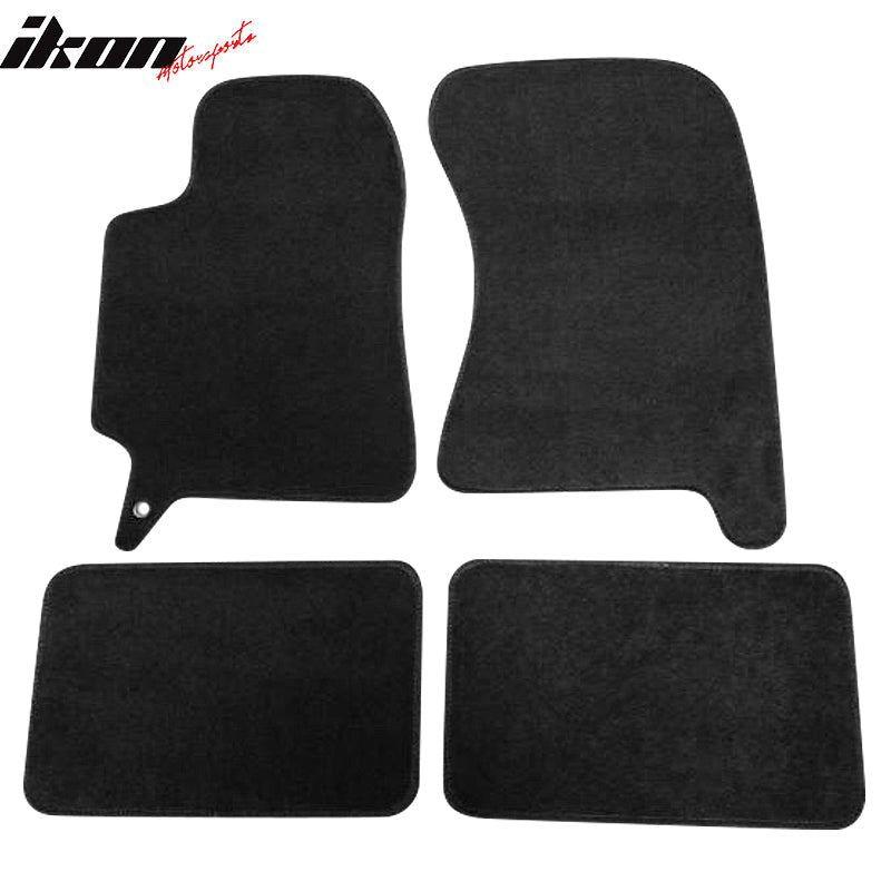 2002-2007 Subaru Impreza WRX STI Car Floor Mats Carpet 4PC Nylon