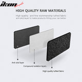 Car Floor Mat for 2003-2007 Infiniti G35 2-Door Black Carpet 4PC Nylon