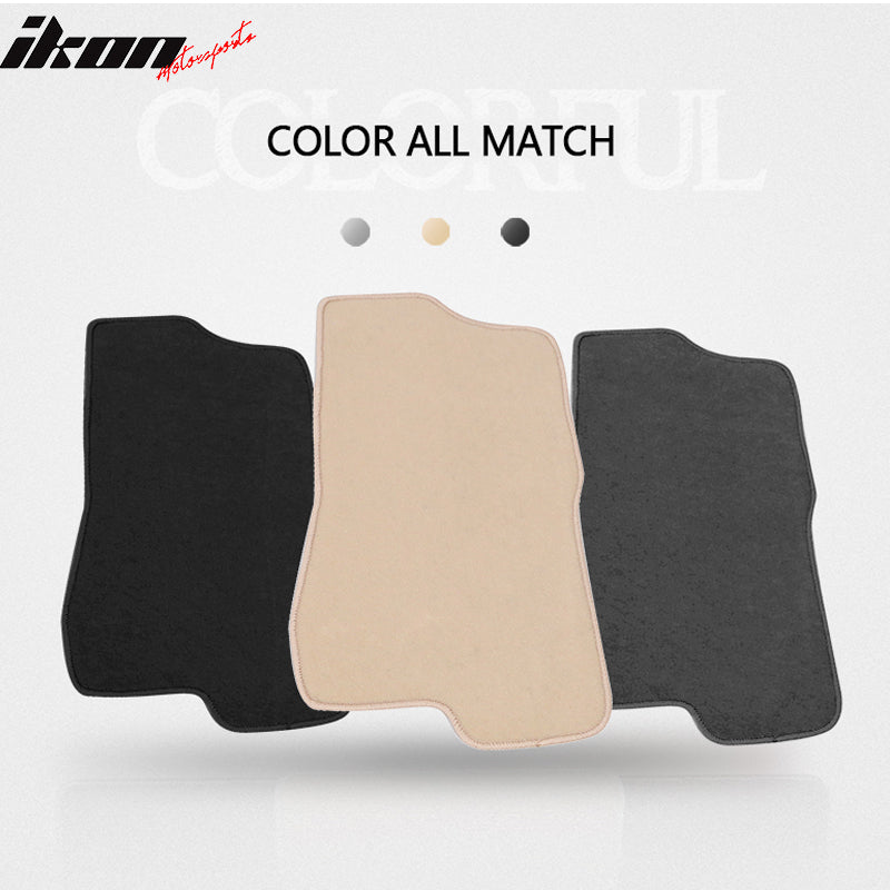 Car Floor Mat for 1999-2006 Chevrolet Silverado 1500 Crew Cab Beige