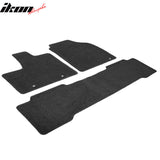Car Floor Mat for 2001-2006 Acura MDX Black Carpet 3PC Nylon