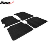 Car Floor Mat for 1994-1997 Honda Accord Black Carpet 4PC Nylon