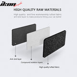 Car Floor Mat for 1994-1997 Honda Accord Black Carpet 4PC Nylon
