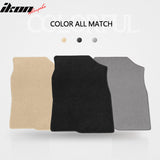 Car Floor Mat for 2016-2021 Honda Civic Black Carpet 4PC Nylon