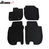 Car Floor Mat for 2015-2020 Honda Fit Black Carpet 4PC Nylon