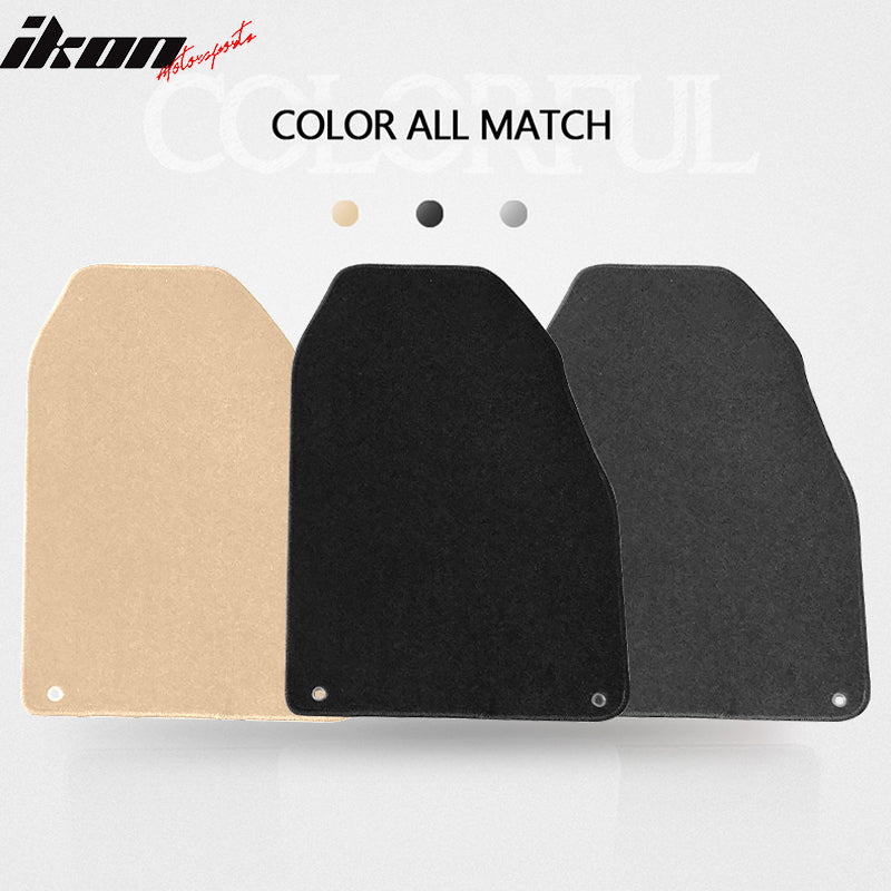 Car Floor Mat for 2003-2011 Saab 9-3 Black Carpet 4PC Nylon