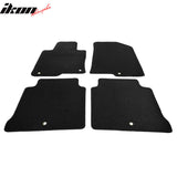 Car Floor Mat for 2016-2020 Kia Optima Black Carpet 4PC Nylon